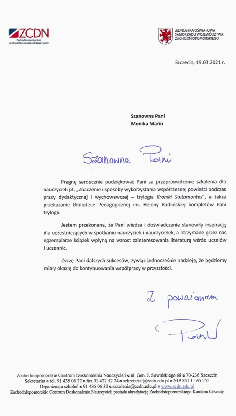 kroniki-saltamontes-szkolenie-e-learning-podziekowania