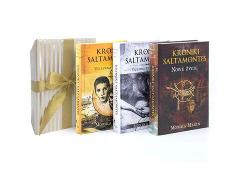 Kroniki Saltamontes - Mega zestaw prezentowy - autograf w każdej książce